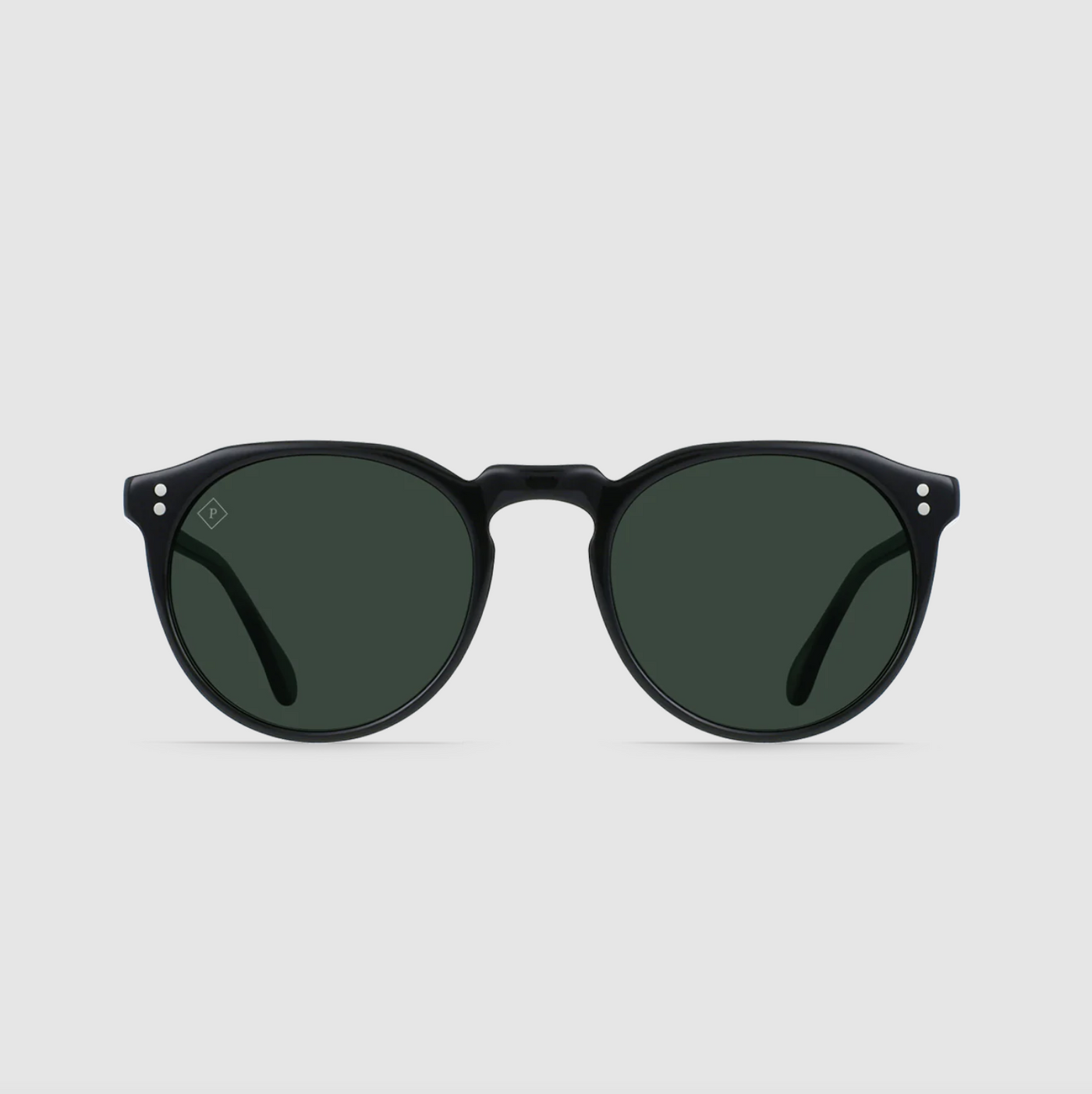 Raen - Remmy 49 Sunglases - Recycled Black / Green Polarized