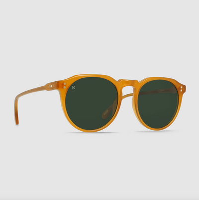 Raen - Remmy 52 Sunglasses - Honey / Bottle Green
