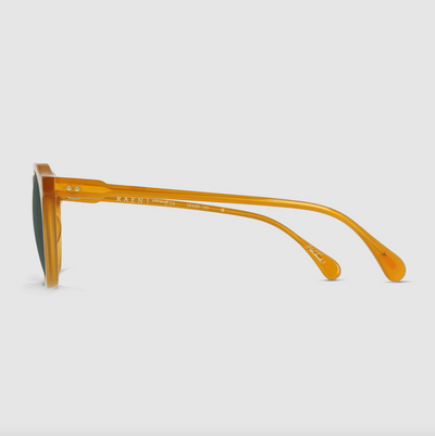 Raen - Remmy 52 Sunglasses - Honey / Bottle Green