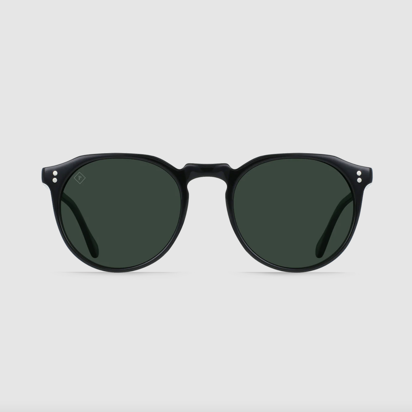 Raen - Remmy 52 Sunglasses - Recycled Black / Green Polarized
