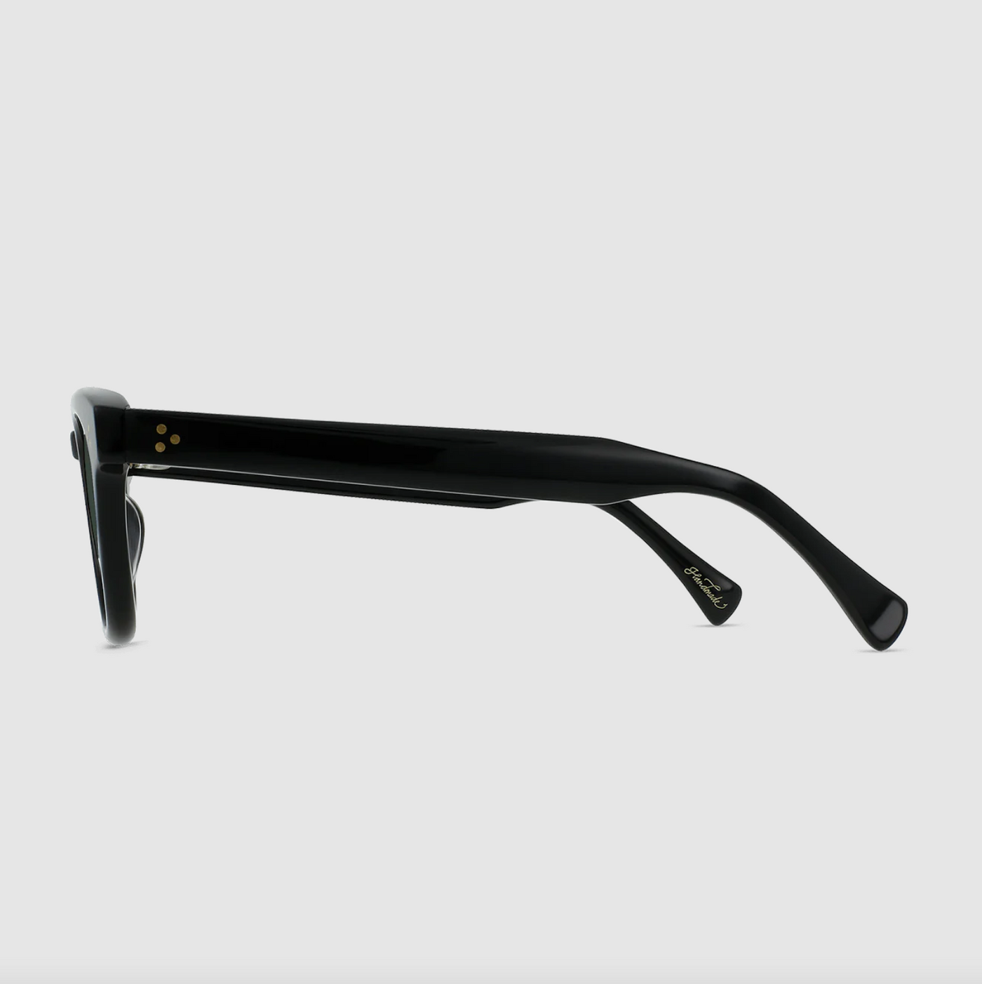 Raen - Squire 49 Sunglasses - Recycled Black / Green Polarized