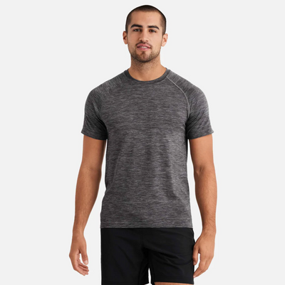Rhone - Vapor Training T-Shirt - Asphalt Heather