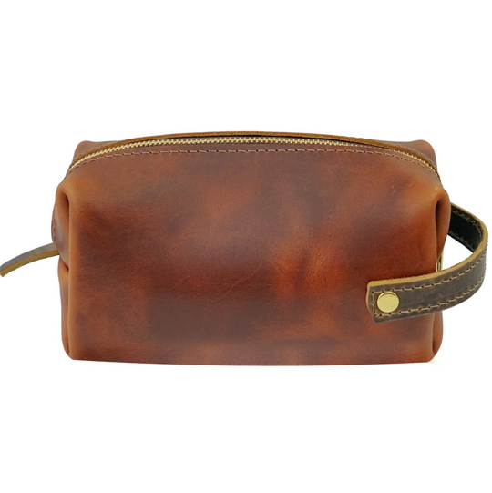 Rustico - High Line Leather Pouch - Saddle Large