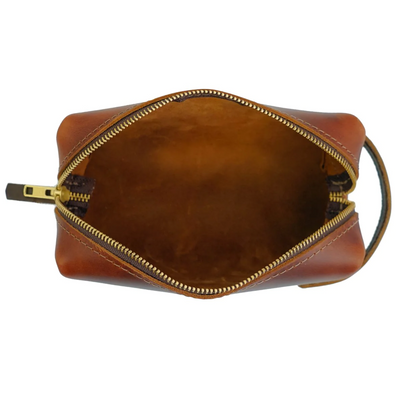 Rustico - High Line Leather Pouch - Saddle Medium