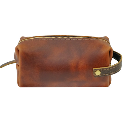 Rustico - High Line Leather Pouch - Saddle Medium