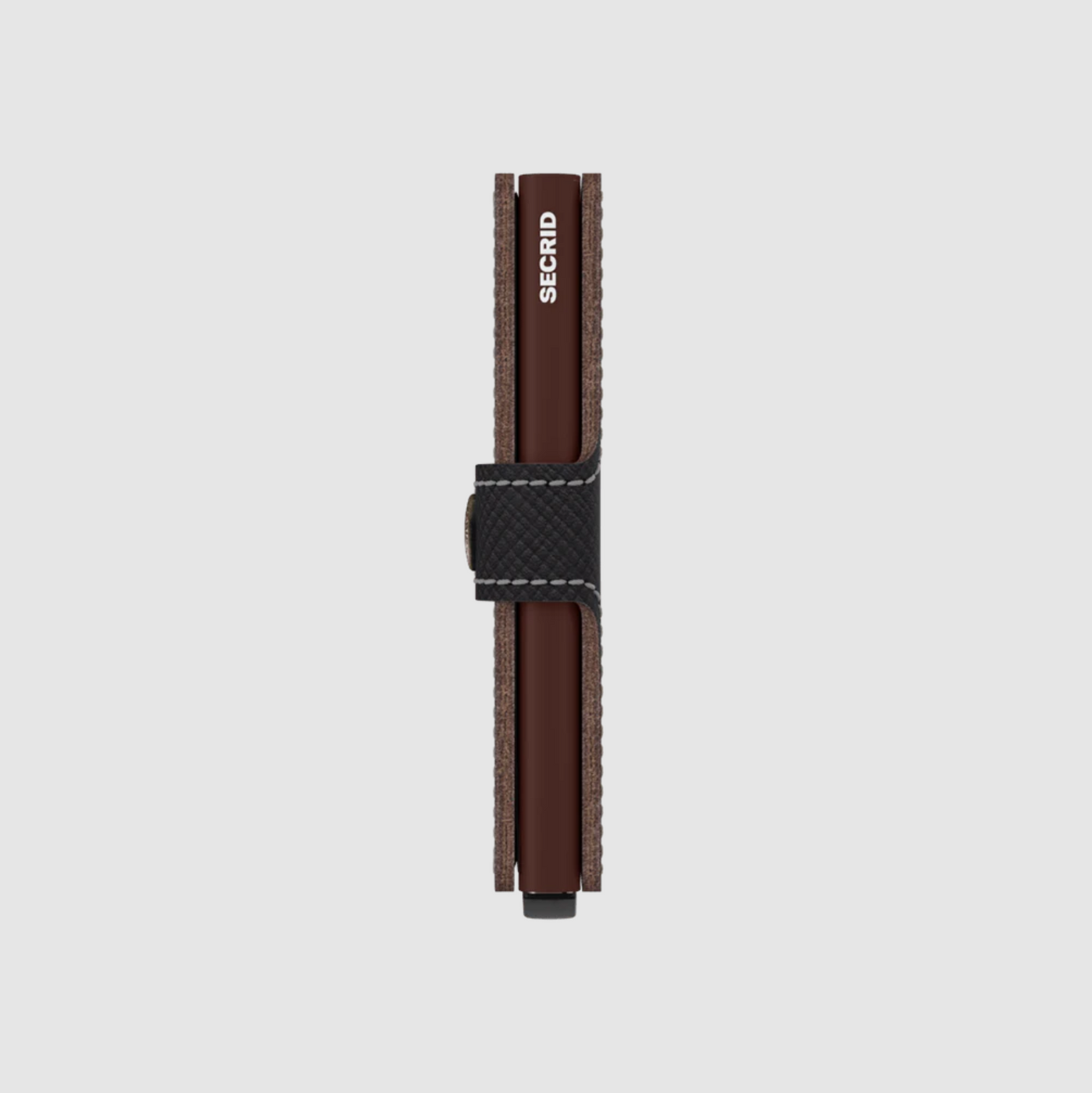 SECRID - Miniwallet - Saffiano Brown