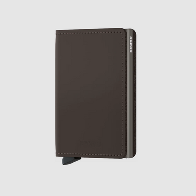 SECRID - Slimwallet - Matte Truffle