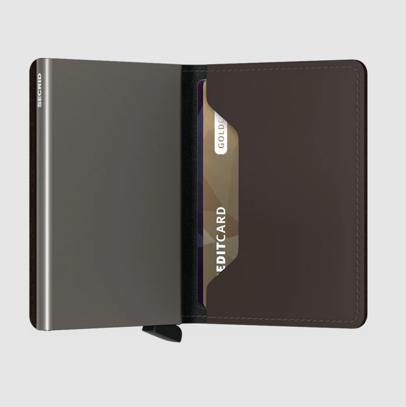 SECRID - Slimwallet - Matte Truffle