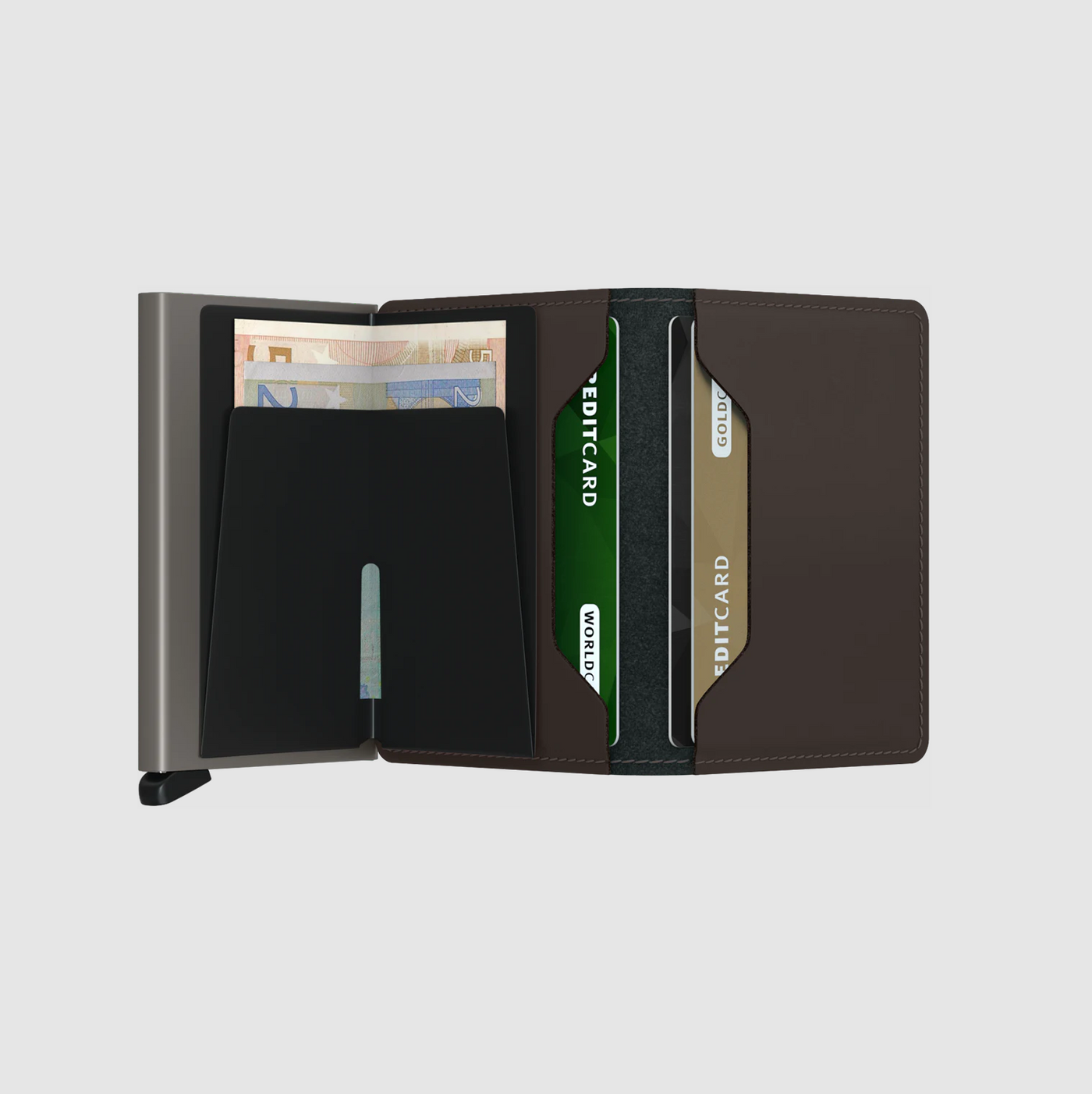 SECRID - Slimwallet - Matte Truffle