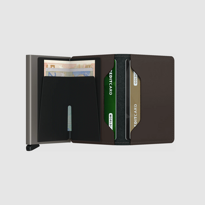 SECRID - Slimwallet - Matte Truffle