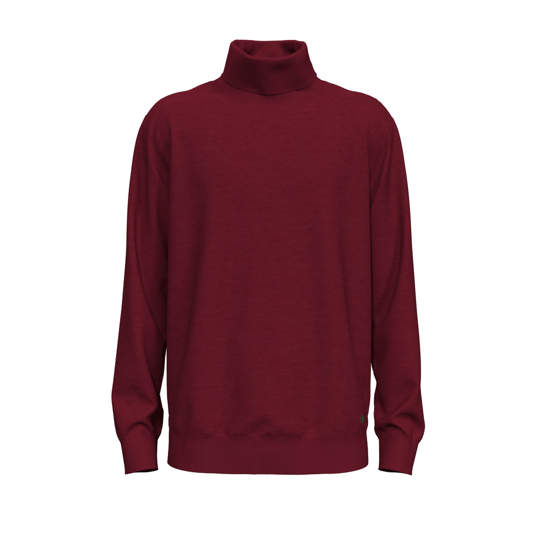 Scotch & Soda - Merino Wool Turtleneck Sweater - Stage Purple