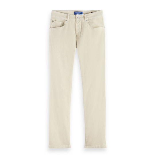 Scotch & Soda - Regular Slim Ralston Corduroy Jean - Off White