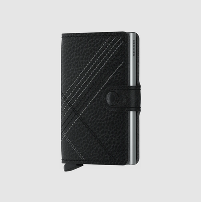 SECRID - Miniwallet - Stitch Linea Black