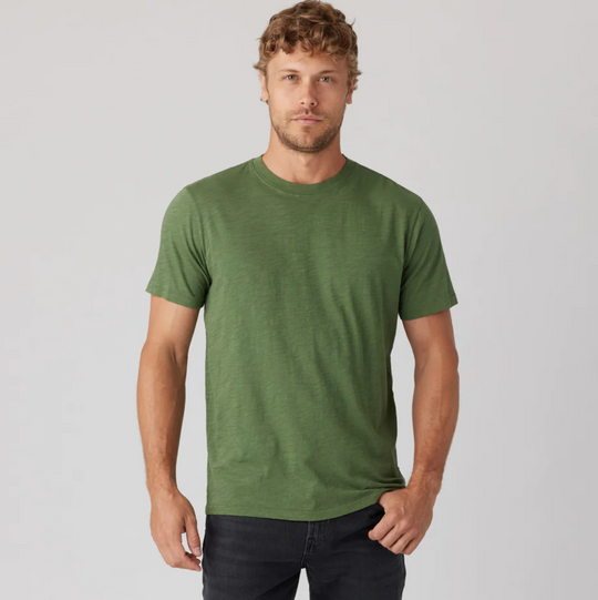Sol Angeles - Essential Slub Crew T-Shirt - Cypress
