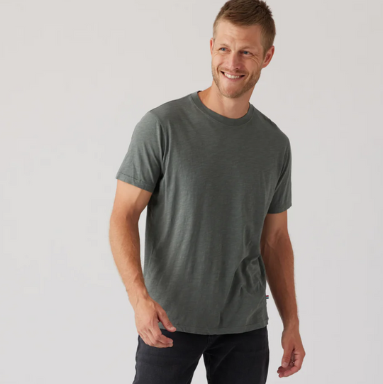 Sol Angeles - Essential Slub Crew T-Shirt - Storm