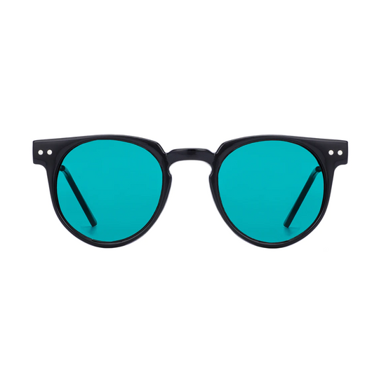Spitfire - Teddy Boy Sunglasses - Black/Turquoise