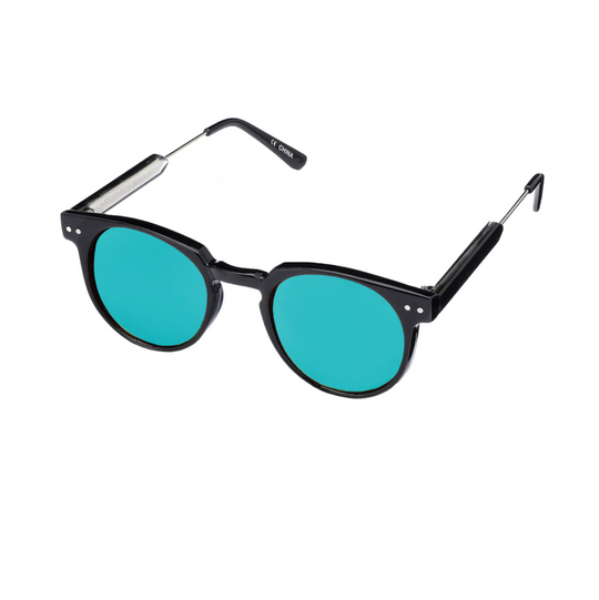 Spitfire - Teddy Boy Sunglasses - Black/Turquoise