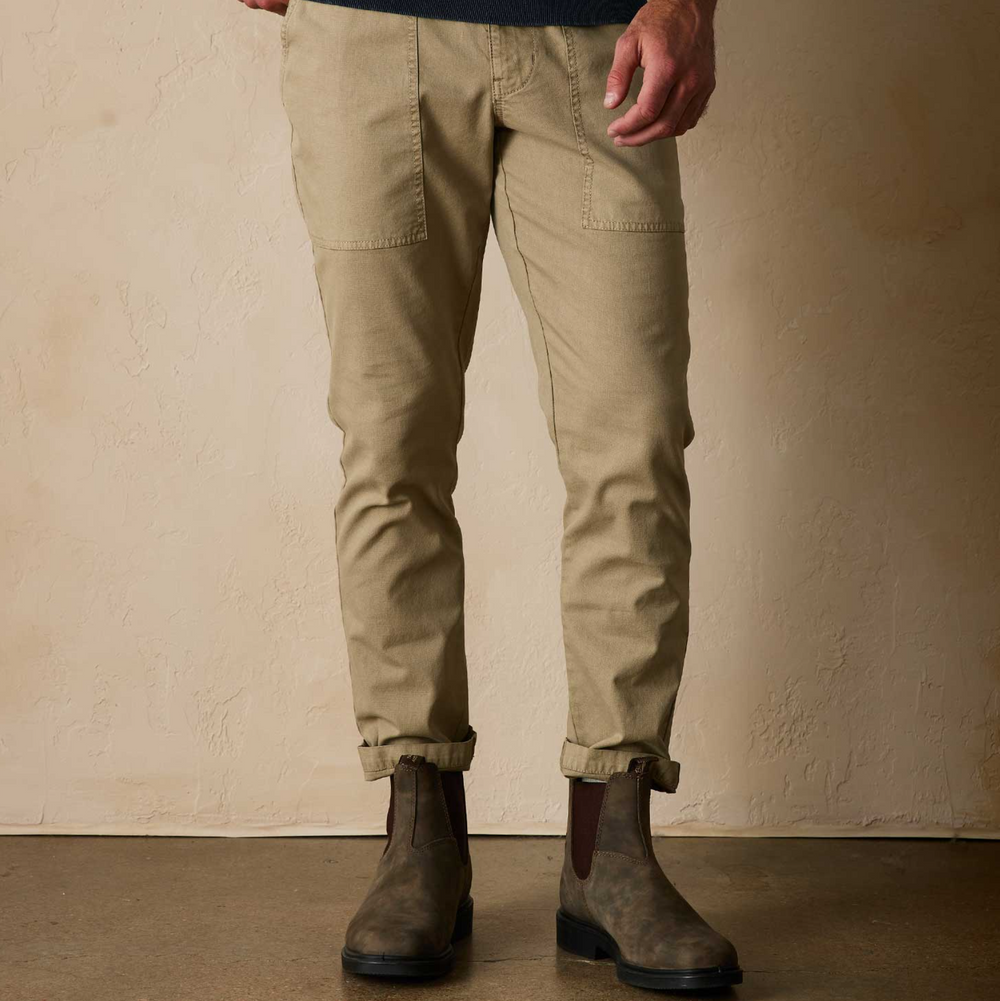 The Normal Brand - James Canvas Pant - Khaki