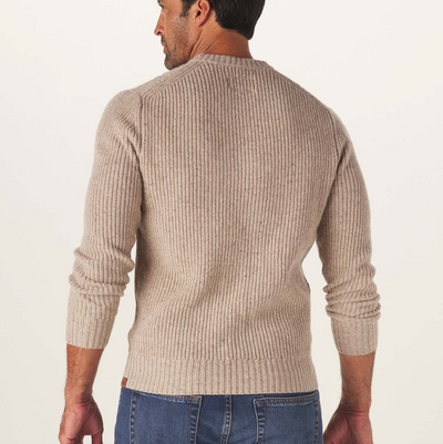 The Normal Brand - Kennedy Crew Sweater - Stone