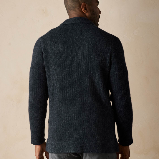 The Normal Brand - Lambswool Blazer - Navy