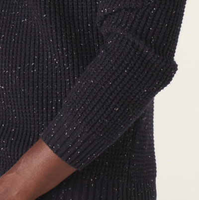 The Normal Brand - Seawool Nep Crew Sweater - Navy