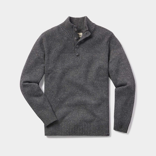 The Normal Brand - Seawool Nep Popover - Grey