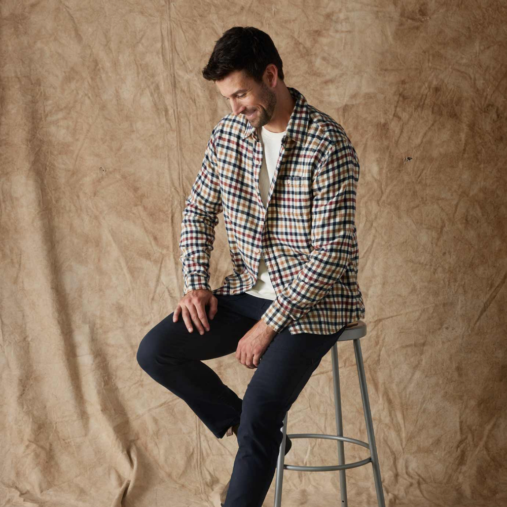 The Normal Brand - Stephen Shirt - Harvest Plaid