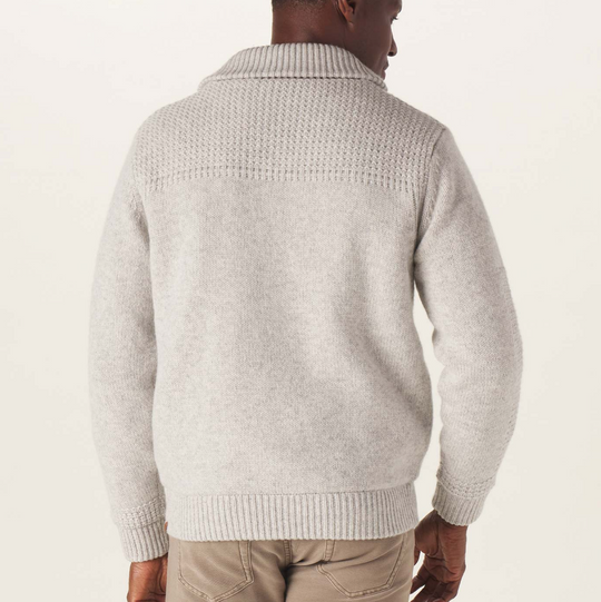 The Normal Brand - Sweater Jacket - Stone