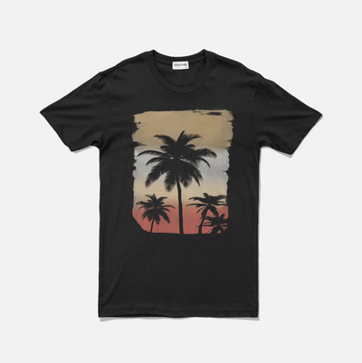 Vestige - Palm Knock Out Tee - Black