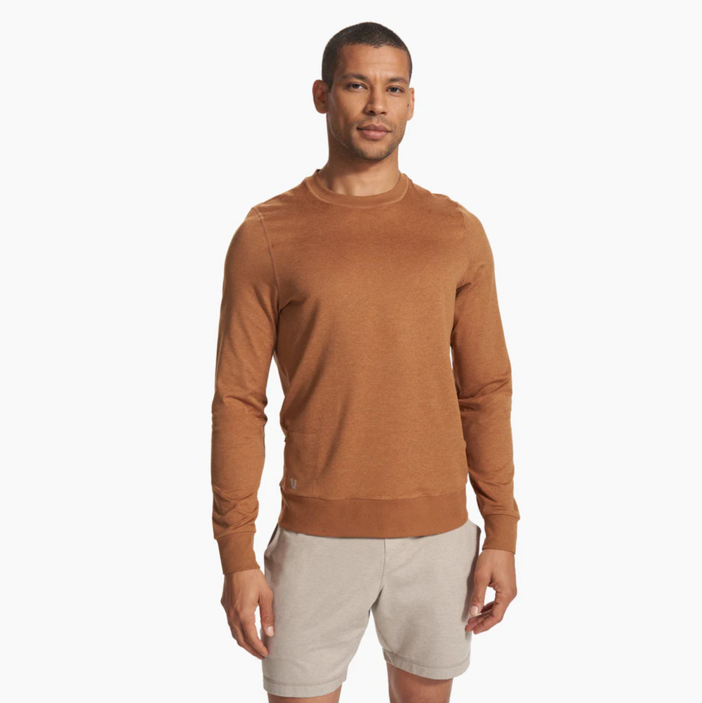 Vuori - Ponto Performance Crew - Autumn Heather