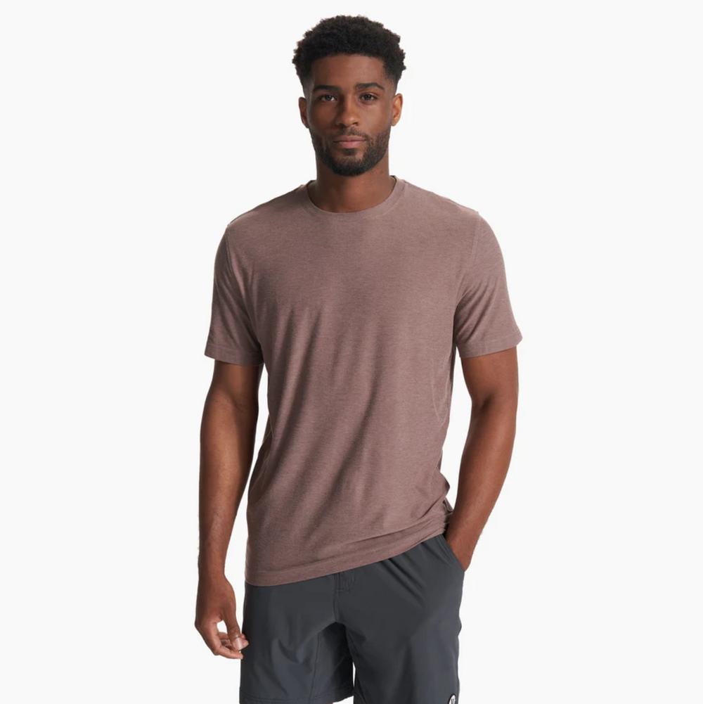 Vuori - Strato Tech Tee - Hazel Heather
