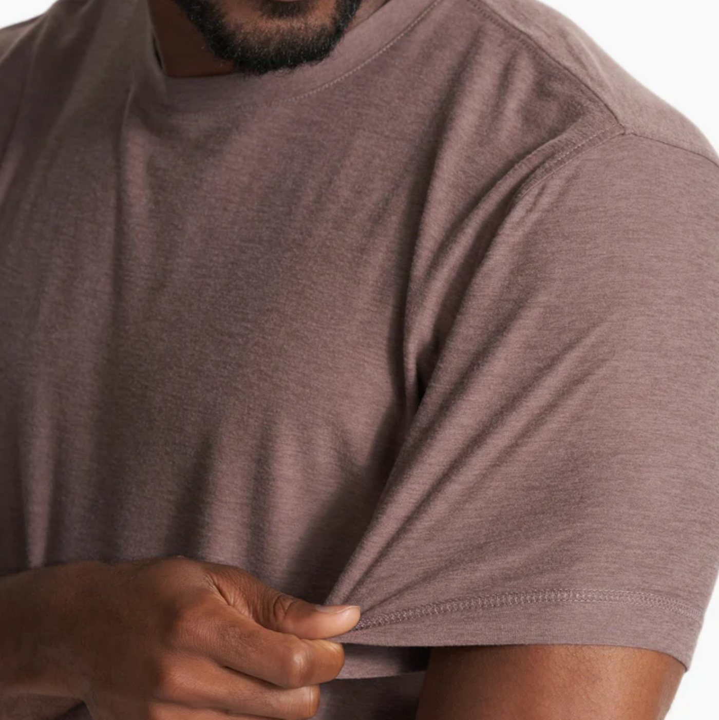 Vuori - Strato Tech Tee - Hazel Heather
