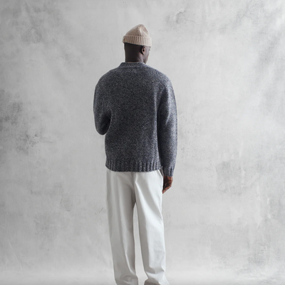Wax London - Fleck Walker Cardigan - Navy