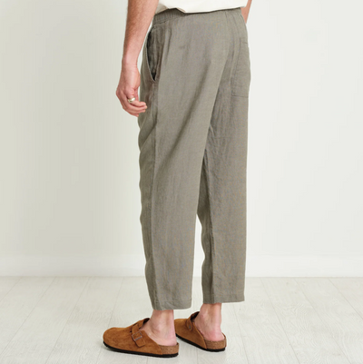 Wax London - Kurt Trouser - Linen Taupe