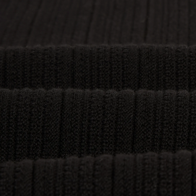 Wax London - Vertical Knit Oban Polo - Black