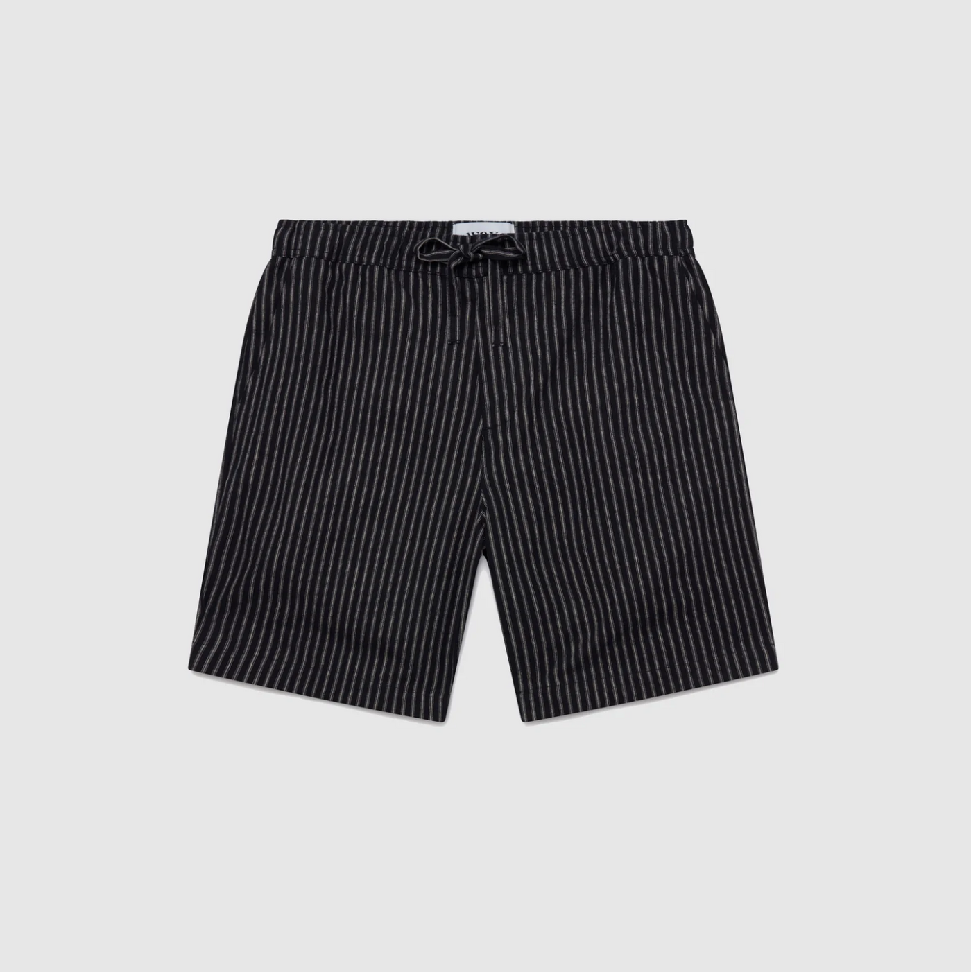 Wax London - Vertical Stripe Kurt Short - Navy
