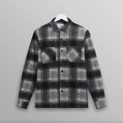 Wax London - Whiting Pine Overshirt - Charcoal