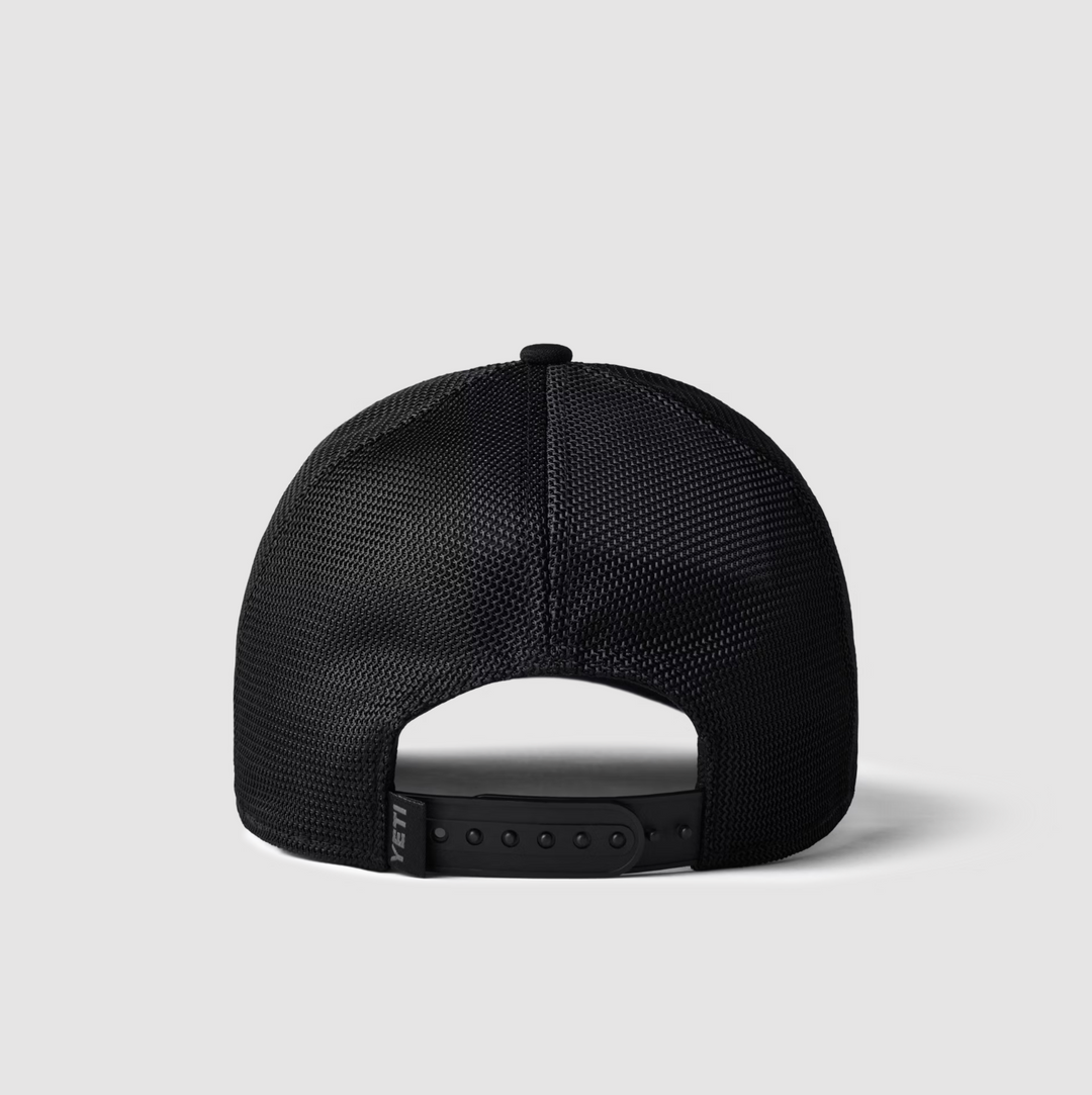 YETI - Core Patch Trucker Hat - Black on Black