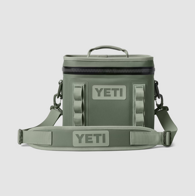 YETI - Hopper Flip 8 Soft Cooler - Camp Green