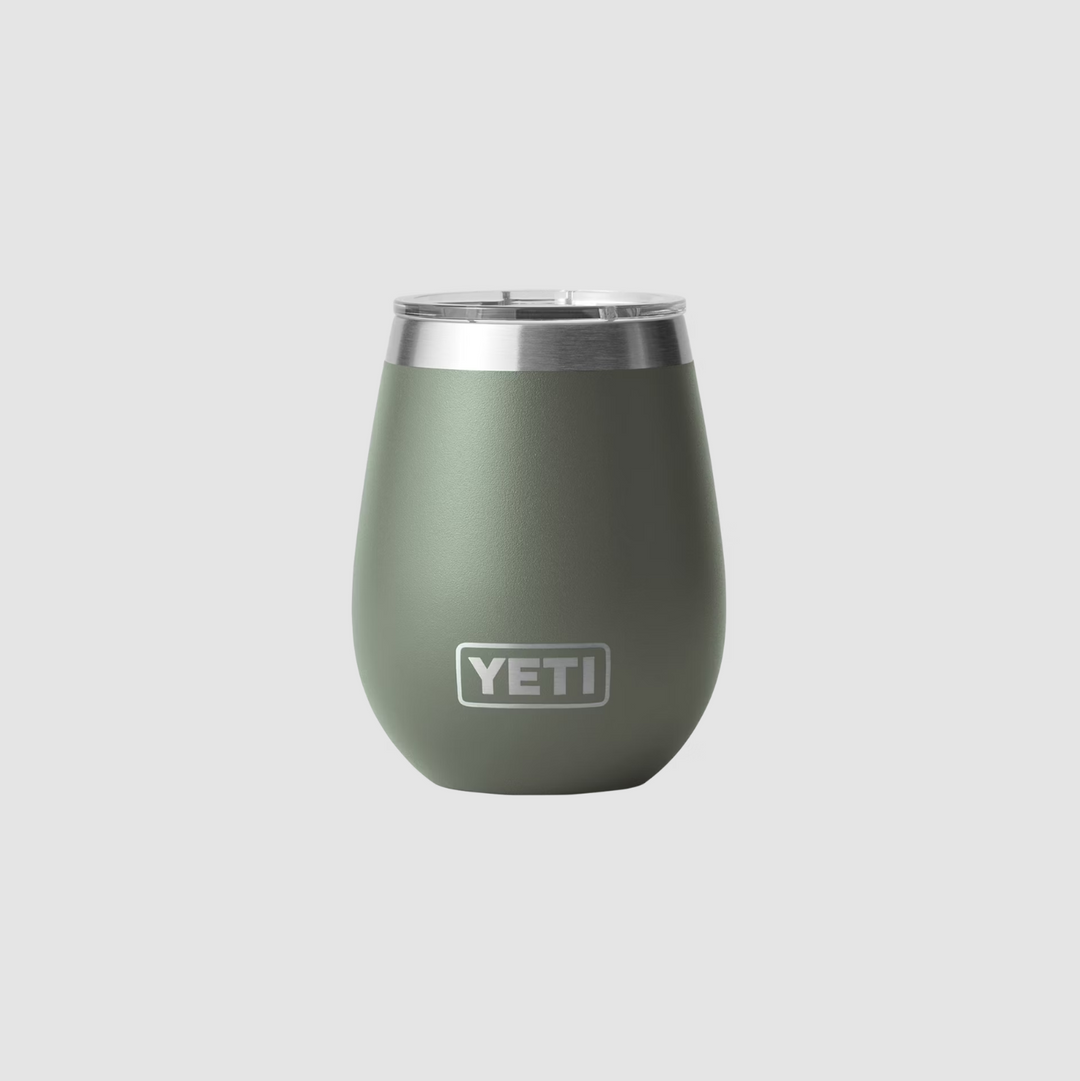 Yeti - 10 oz Rambler Wine Tumbler Camp Green