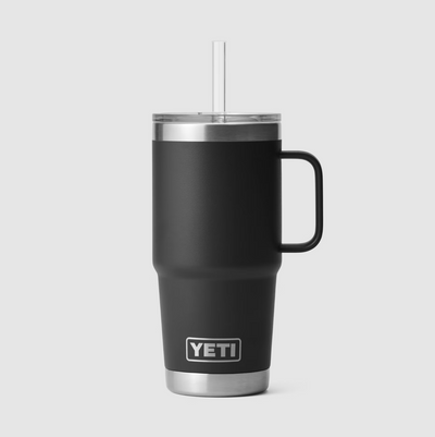 YETI - Rambler 25 oz Straw Mug - Black