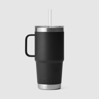 YETI - Rambler 25 oz Straw Mug - Black