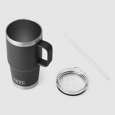 YETI - Rambler 25 oz Straw Mug - Black