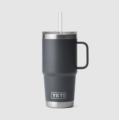 YETI - Rambler 25 oz Straw Mug - Charcoal