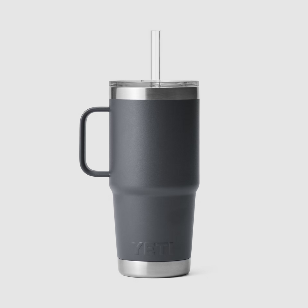 YETI - Rambler 25 oz Straw Mug - Charcoal