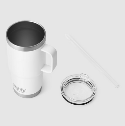 YETI - Rambler 25 oz Straw Mug - White