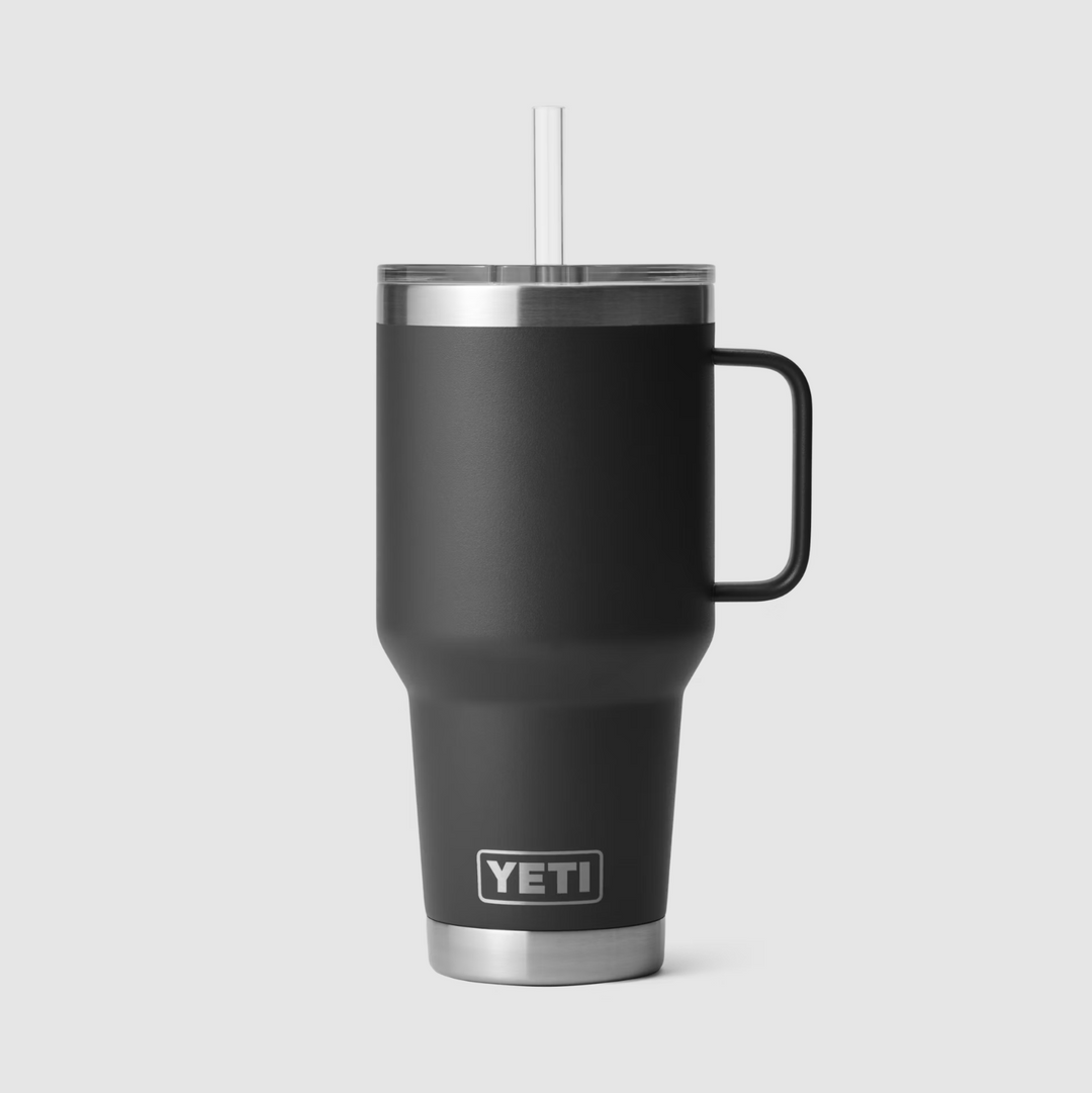 YETI - Rambler 35 oz Straw Mug - Black