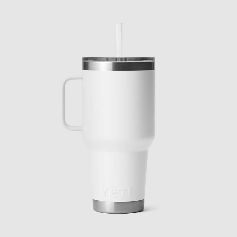 YETI - Rambler 35 oz Straw Mug - White