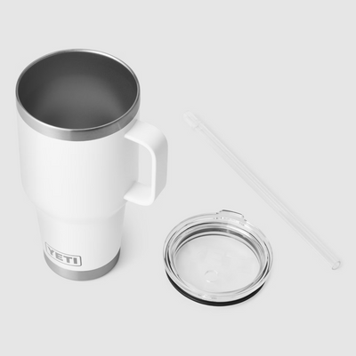 YETI - Rambler 35 oz Straw Mug - White