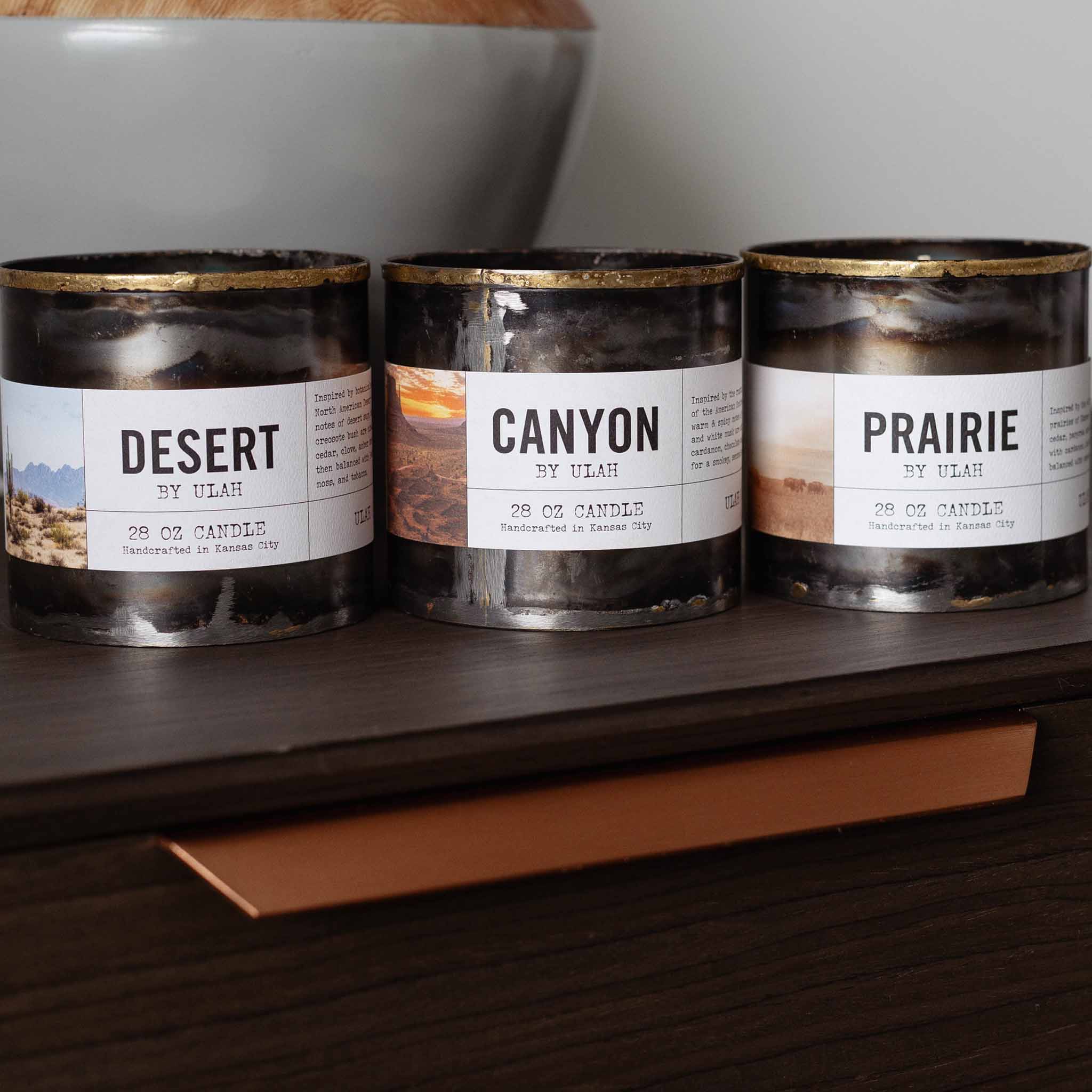ULAH Signature Medium Candle - 3 Pack - $162 Value